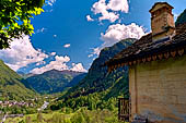 Valsesia, Campertogno, panorama dalla chiesetta della Madonna degli Angeli 